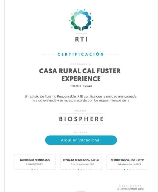 Villa Casa Rural Cal Fuster Experience Terrades Spain