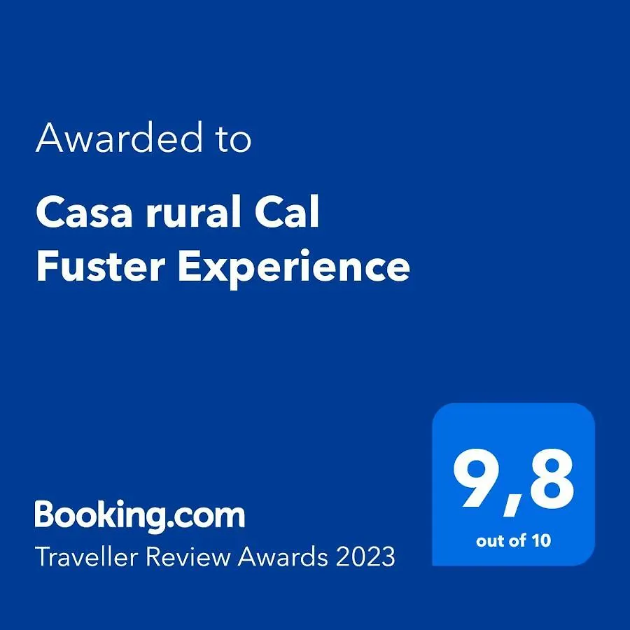 Casa Rural Cal Fuster Experience Terrades Villa